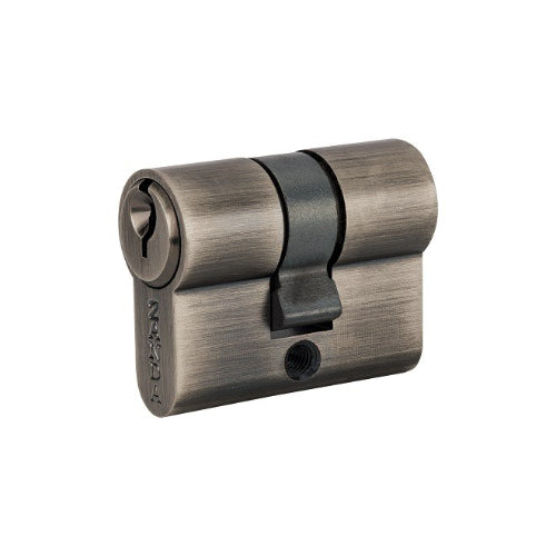 Euro Double Cylinder, 40mm - 3 Pin (Keyed Alike) in Graphite Nickel