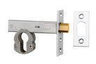 Mortice Deadbolt Euro Polished Chrome Backset 60mm in Polished Chrome