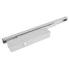 Briton 1130T, Fire Rated, Door Closer, Adjustable EN1-EN4, with Slide Arm in Silver