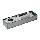 BTS75 V 90 DEG H/O FLOOR SPRING in Satin Stainless