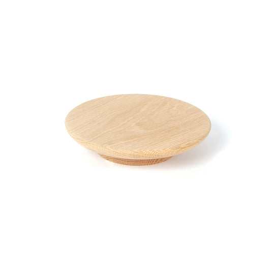 DAINTREE FULL ROUND TIMBER HANDLE 150MM AMERICAN OAK RAW in American Oak Raw