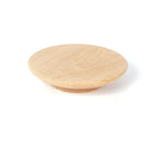 Momo Daintree Timber Full Round Cabinet Pull Handle in natural wood finish, showcasing its smooth rounded design for furniture.