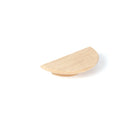 Momo Daintree Timber Half Round Cabinet Pull Handle in natural wood finish, featuring smooth rounded design for furniture drawers