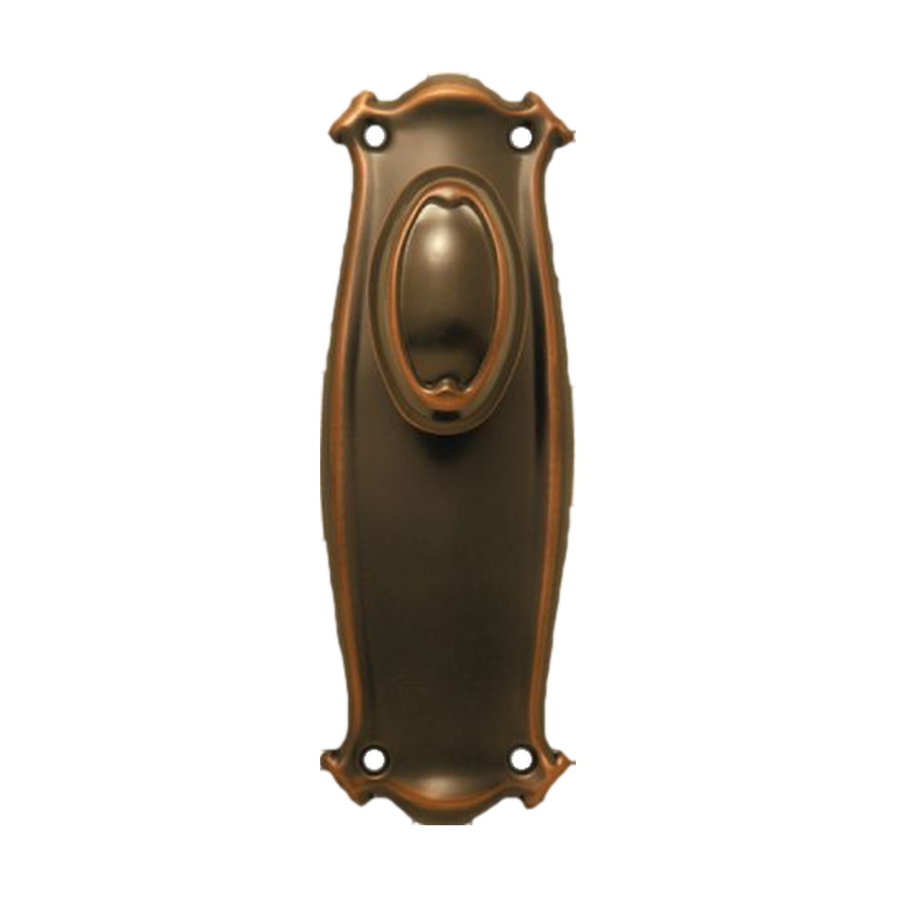 Knob Latch Passage Set ATQ 195x65mm in Antique Copper