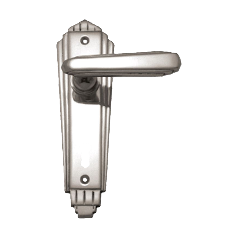 Lever Latch  (57mm) CP 184x53mm in Polished Chrome