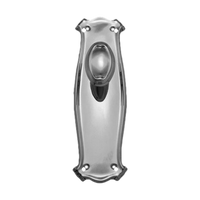 Knob Latch Passage Set CP 195x65mm in Polished Chrome