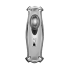 Knob Latch  punched Privacy Bathroom lock CP 195x65mm in Polished Chrome