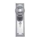 Knob Latch (CC 47.6mm) CP 200x50mm in Polished Chrome