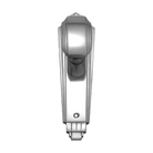 Art Deco Knob Latch CP 184x53mm in Polished Chrome