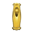 Knob Latch Passage Set PB 195x65mm in Polished Brass