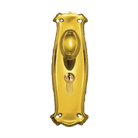 Knob Latch (CC 47.6mm) PB 195x65mm in Polished Brass