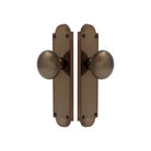 Victorian Knob Latch in Antique Bronze
