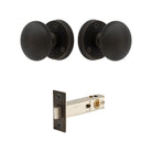 Victorian Knob Rose - Passage in Dark Roman Brass