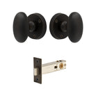 Knob Oval Rose - Passage in Dark Roman Brass