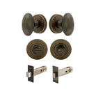 Camden - Round Rose Privacy Set in Oil Rubbed Bronze