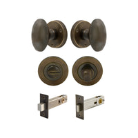 Camden - Round Rose Privacy Set in Oil Rubbed Bronze