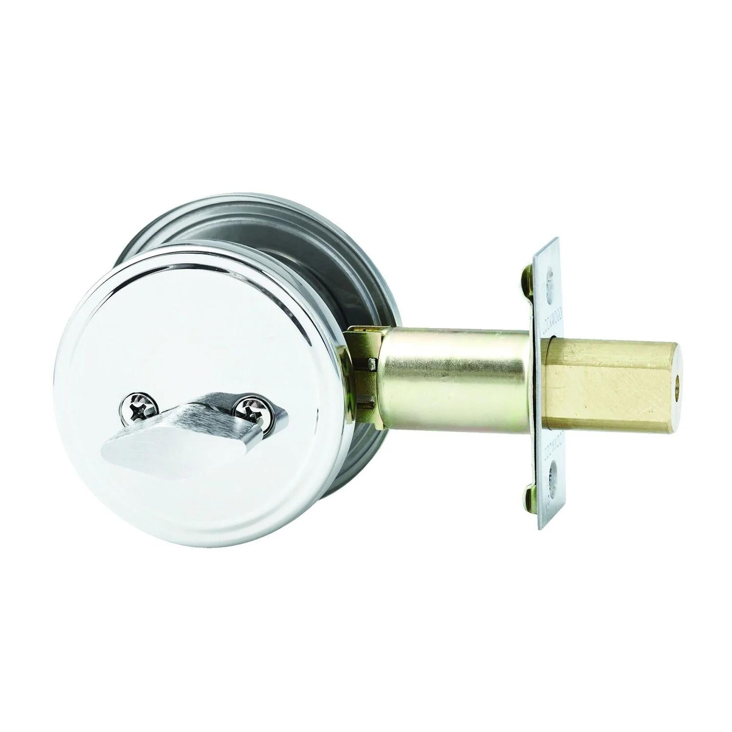 SYMMETRY DEADBOLT SINGLE CYLINDER TP in Polished Stainless Steel