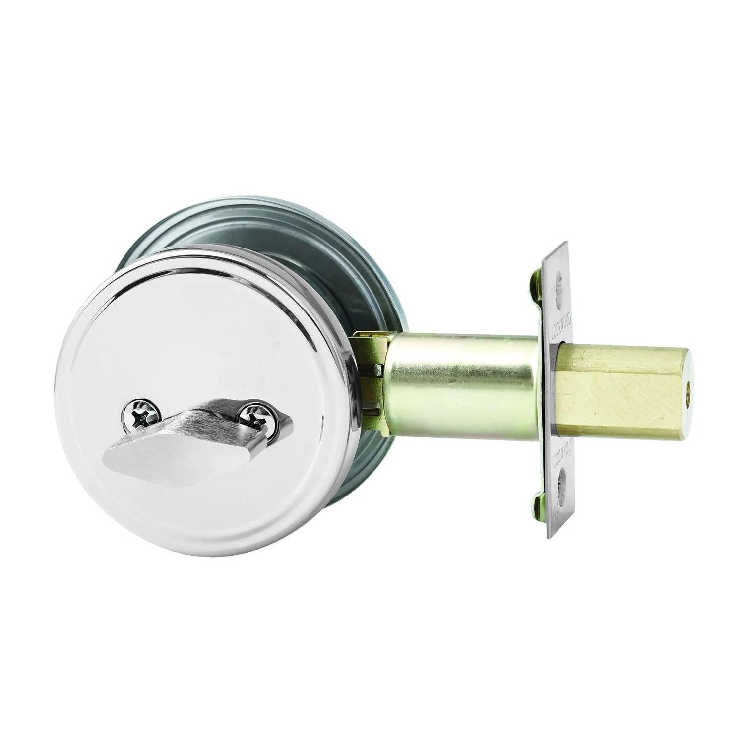 SYMMETRY DEADBOLT SINGLE CYLINDER in Satin Chrome