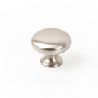 Momo DUKE round cabinet knob in brown finish, showing a smooth, spherical design suitable for kitchen or furniture drawers.