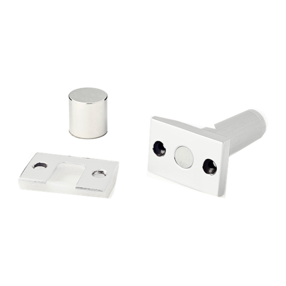 Ghostop Jamb Mount Lighter Doors |White PC with Black Strike Ramp in White PC/Black