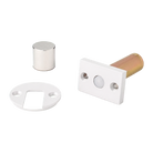 Ghostop Floor or Ceiling Lighter Doors |White PC with Black Strike Ramp in White PC/Black