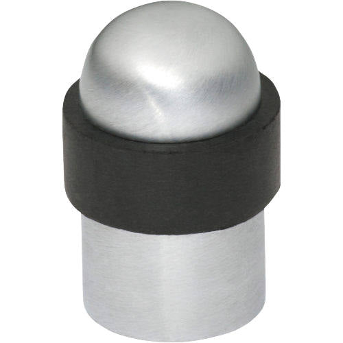 Door Stop Domed Satin Chrome H50xD30mm in Satin Chrome