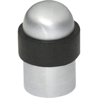 Door Stop Domed Satin Chrome H50xD30mm in Satin Chrome