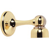 Door Stop Magnetic Polished Brass D44xP93mm in Polished Brass
