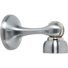 Door Stop Magnetic Satin Chrome D44xP93mm in Satin Chrome