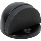 Door Stop Oval Matt Black H29xD40mm in Matt Black