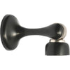 Door Stop Magnetic Matt Black D44xP93mm in Matt Black
