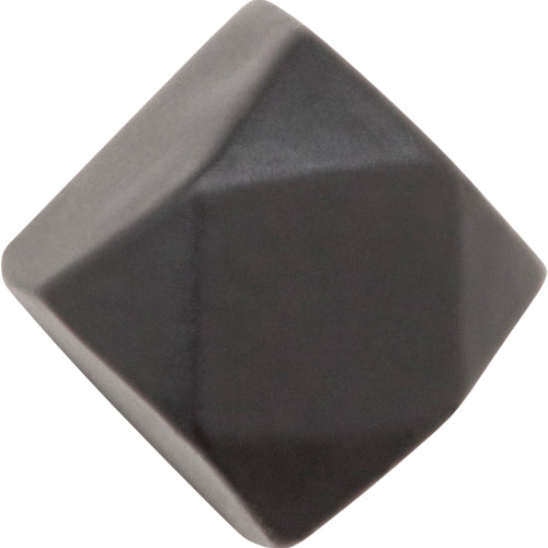 Door Stud Iron Matt Black  H19xW19mm in Matt Black