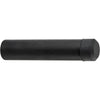 Door Stop Concealed Fix Pencil Matt Black D16xP75mm in Matt Black