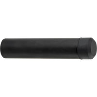 Iver concealed fix pencil door stop mounted on wall, with a sleek metal design and wall bracket for door protection.