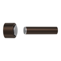 Door Stop Concealed Fix Pencil Magnetic Signature Brass D17xP75mm in Signature Brass