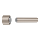 Door Stop Concealed Fix Pencil Magnetic Satin Nickel D17xP75mm in Satin Nickel