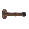 Door Stop Concealed Fix Large Antique Brass D43xP100mm in Antique Brass
