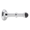 Door Stop Concealed Fix Large Chrome Plated D43xP100mm in Chrome Plated