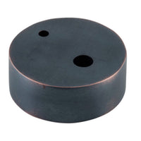 Door Stop Spacer Oval Antique Copper H15xD40mm in Antique Copper