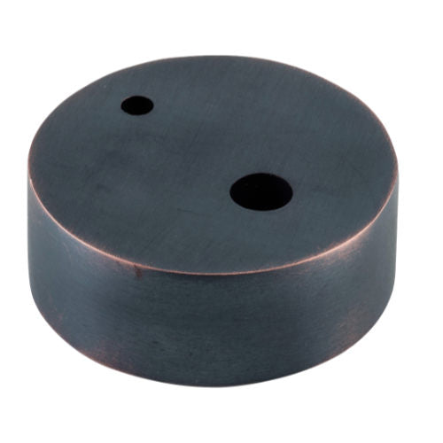 Door Stop Spacer Oval Antique Copper H15xD40mm in Antique Copper