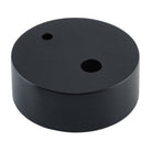 Door Stop Spacer Oval Matt Black H15xD40mm in Matt Black