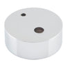 Door Stop Spacer Oval Chrome Plated H15xD40mm in Chrome Plated