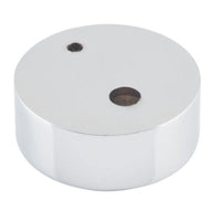 Door Stop Spacer Oval Chrome Plated H15xD40mm in Chrome Plated