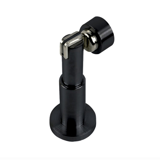 (DSM03-BK)  Magnetic Door Stop, 70-85mm Extendable in Black