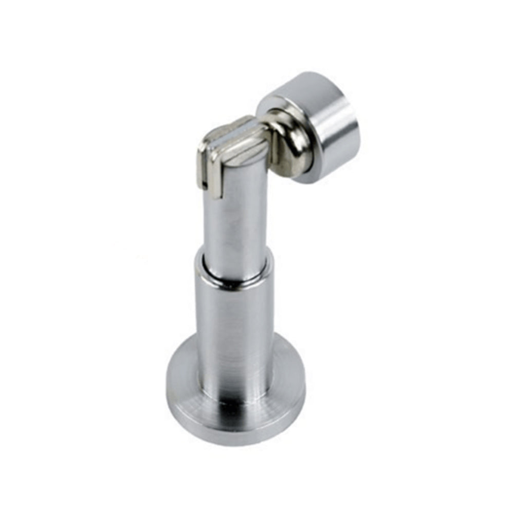 (DSM03-SCV)  Magnetic Door Stop, 70-85mm Extendable in Satin Chrome