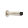Door Stop, Skirting Concealed Fix - 85mm length in Brushed Nickel