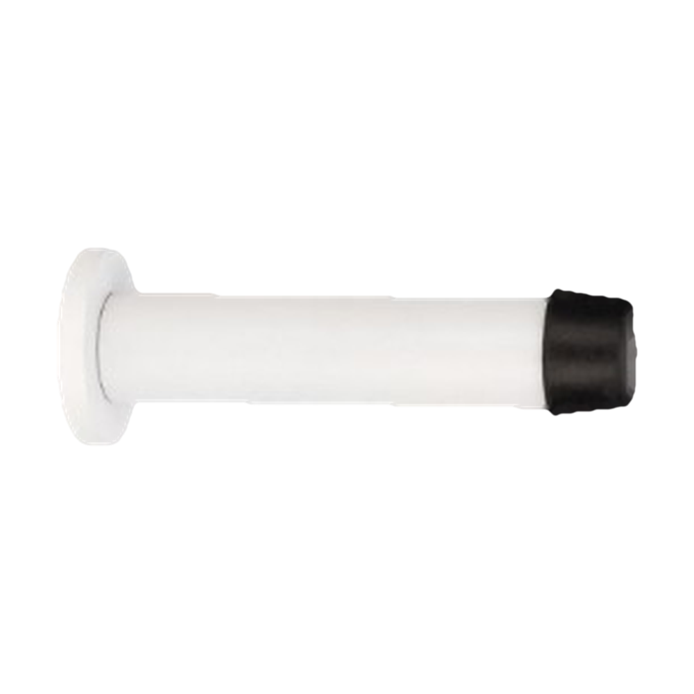 Zanda Skirting Concealed Fix Door Stop — White — DSZA5240.WHT