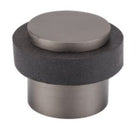 Floor Mounted Door Stop, 38x38mm in Graphite Nickel