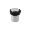 Floor Mounted Door Stop, 60x38mm in Brushed Nickel