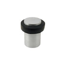 Floor Mounted Door Stop, 60x38mm in Brushed Nickel